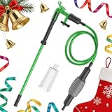 NICREW 2 en 1 Aquarium Changeur d'eau, Kit de Aspirateur avec Siphon, Nettoyeur de Gravier...