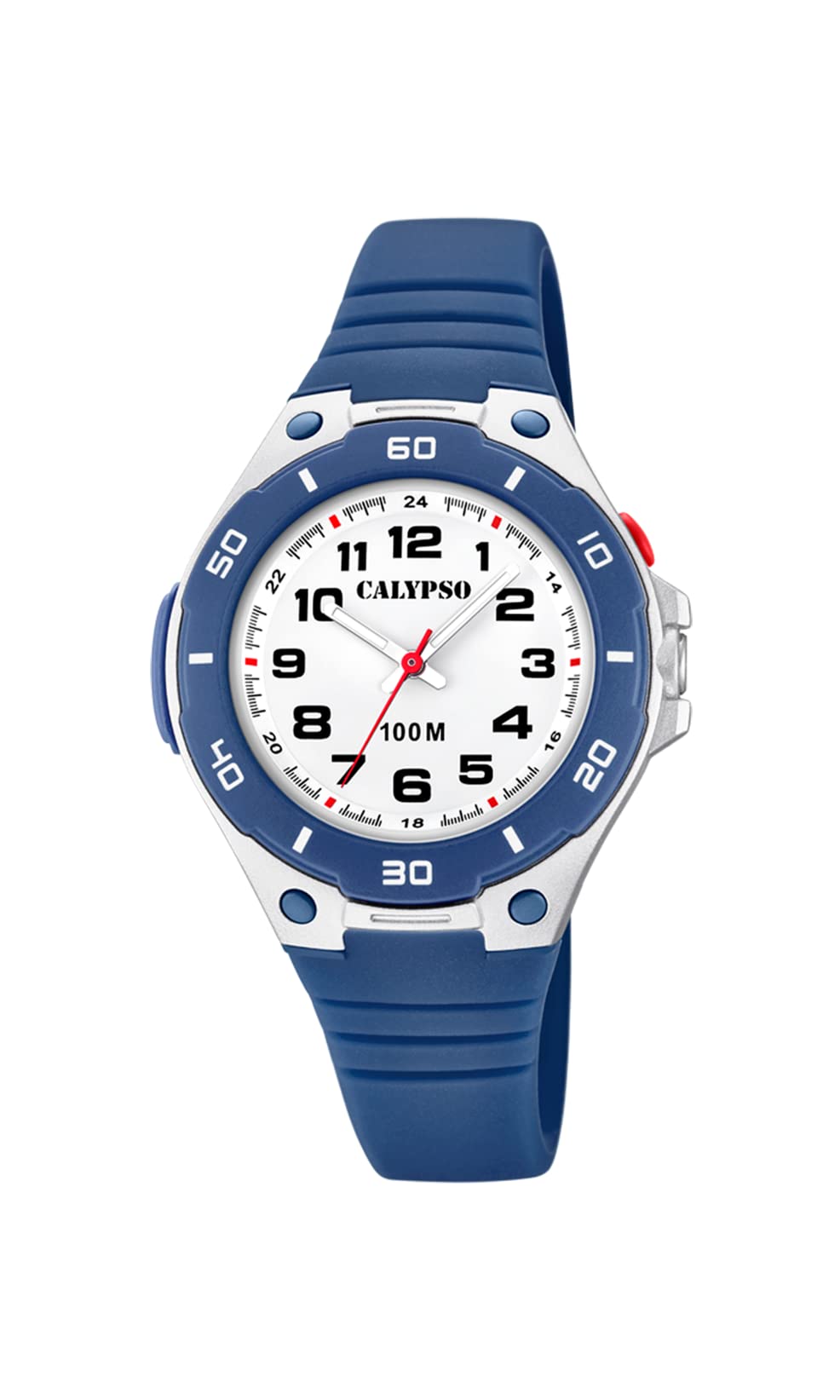 Calypso Unisex White & Blue Watch K5758/2