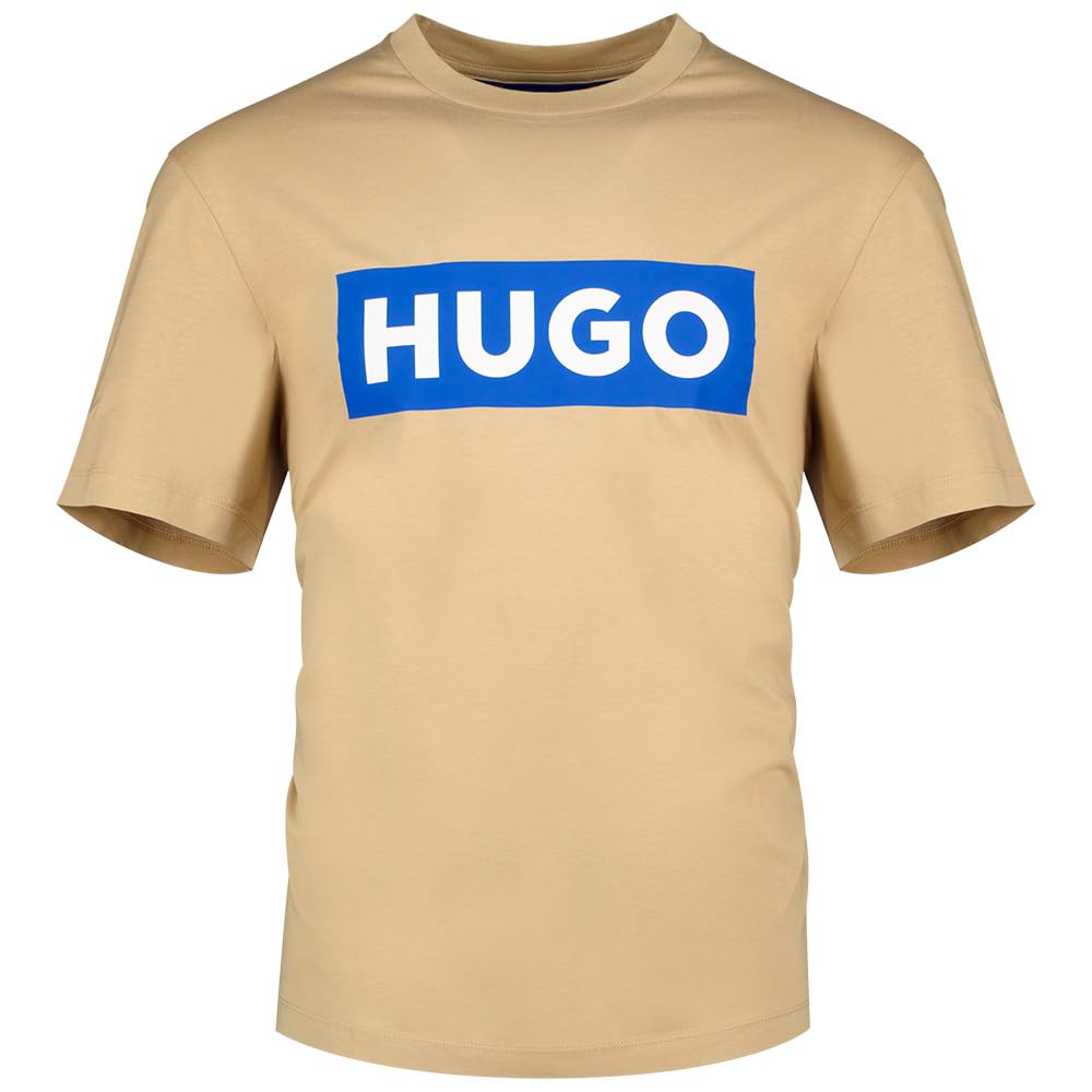 Hugo Men's T-Shirt, Medium Beige 269, XL
