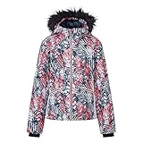 Dare 2b Kinder Far Out Waterproof Breathable Taped Seams Insulated Reflective Detail Jacket Jacken, neon pink, 3-4