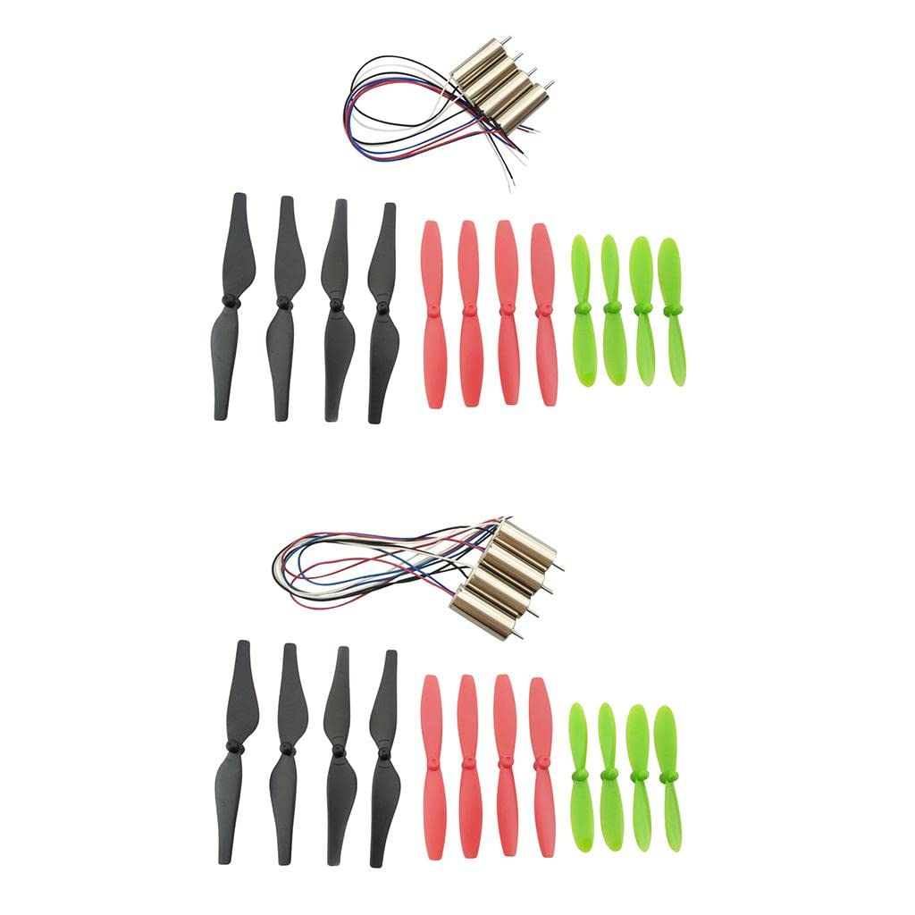Mini Motor Sin Núcleo con Escobillas de 3,7 V, 8520, 8,5 X 20 Mm, con Hélices.