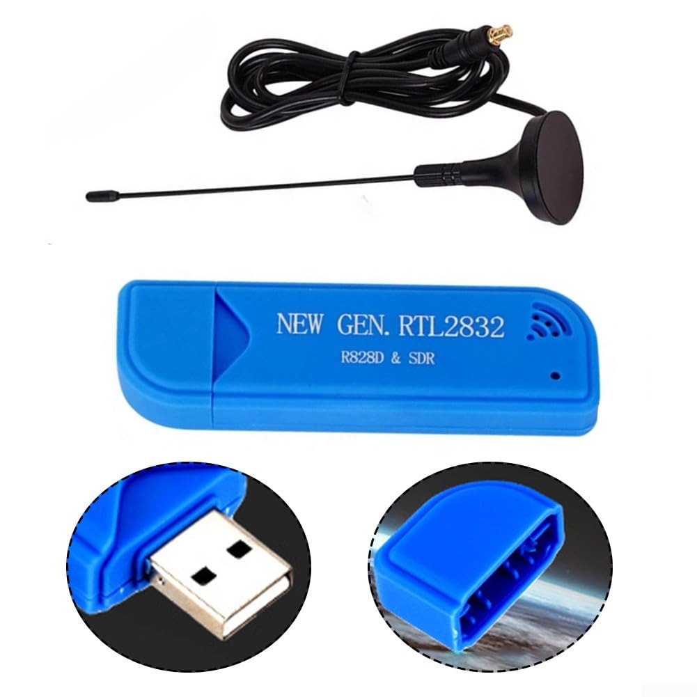 Sintonizador de TV digital, RTL2832U y R828D USB2 0, receptor dongle de TV, amplio rango de frecuencia de funcionamiento, múltiples modos de recepción