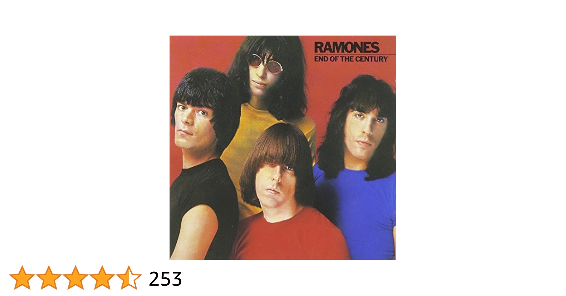 廃盤 RAMONES END OF THE CENTURY ラーモンズ レコード 廃盤 RAMONES END OF THE CENTURY ラーモンズ レコード Ramones