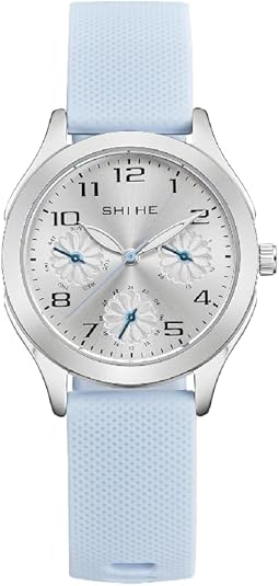 Analog Watch for Kids Girls Boys Teens, 5-18 Years Old, Learning Time and Easy to Read, Minimalist Quartz Wrist Watch with Soft Band