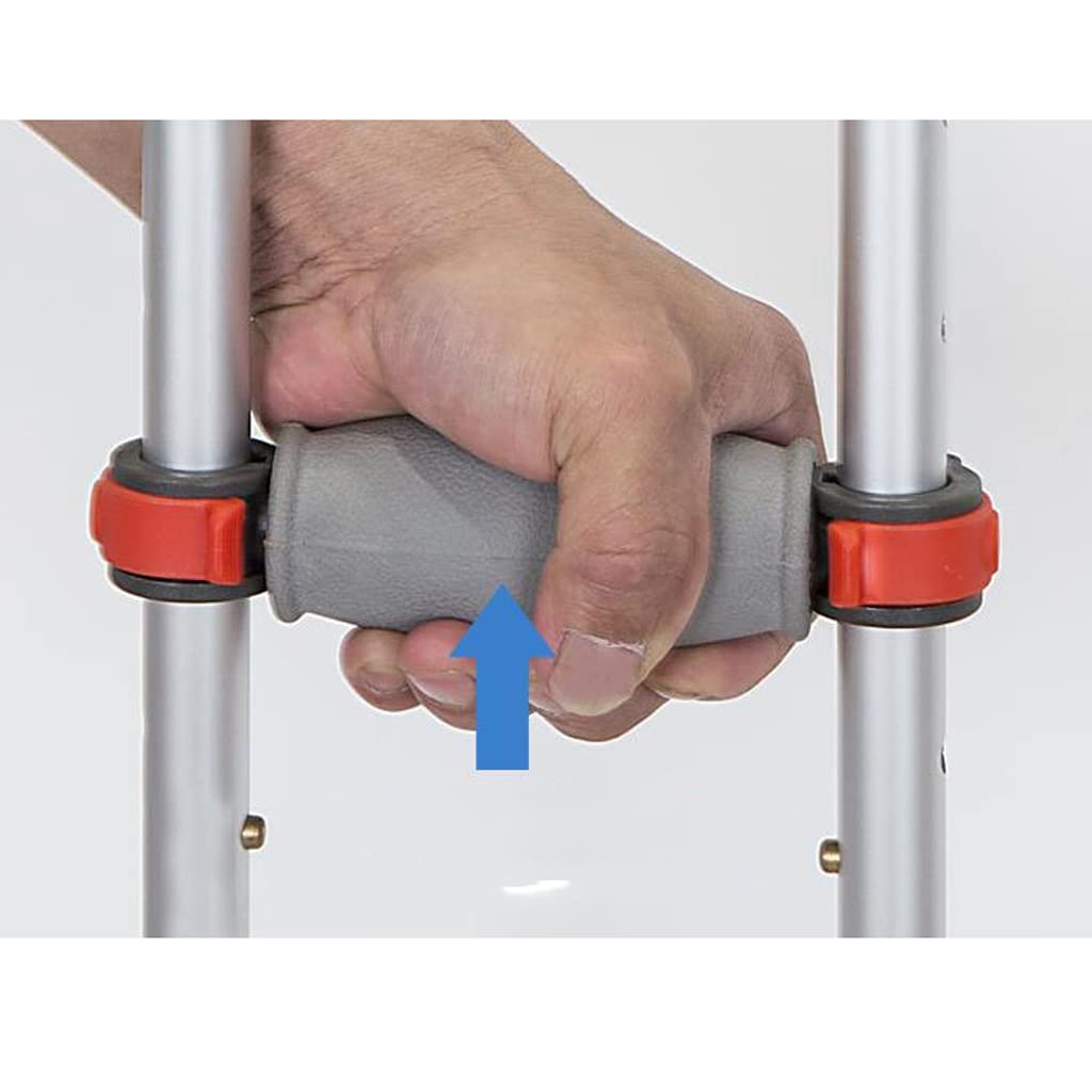 GCX- Muletas Tres en uno for Las Axilas, muletas for Personas Mayores, muletas Dobles Ligeras Antideslizantes for Ocho Bastones Firma