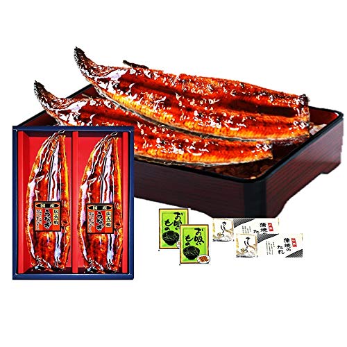 　国産うなぎ長蒲焼焼１００ｇ２人前お吸い物、たれ付きギフト　 【敬老の日・お誕生日プレゼントにも！配送指定ＯＫ！】