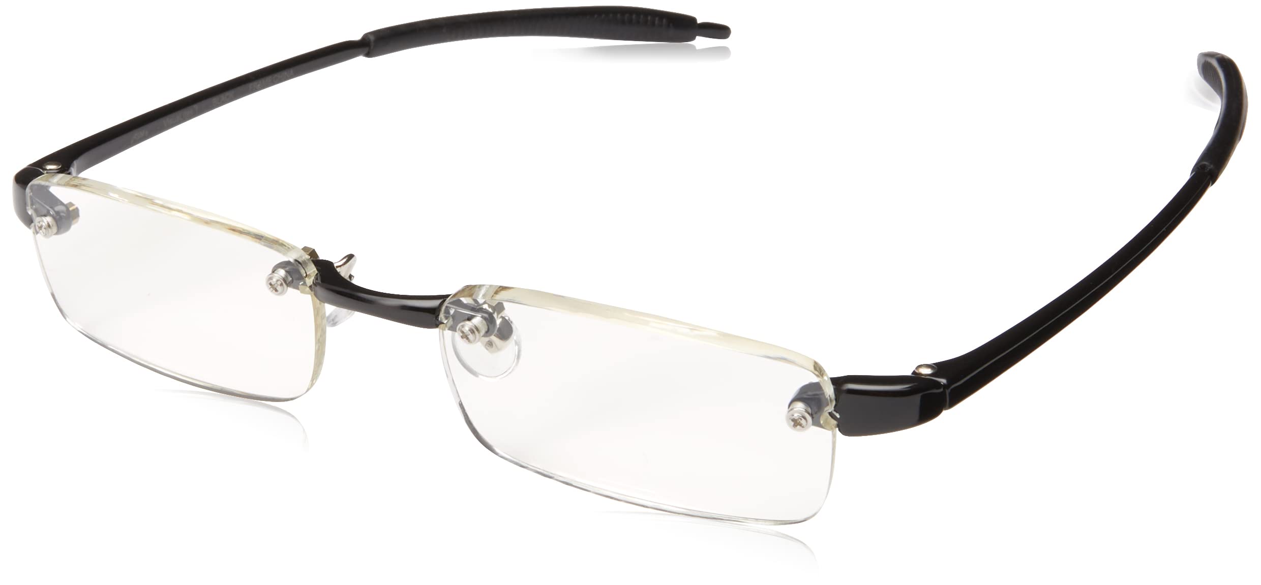 1 Black 1.50 Rectangle Reading Glasses