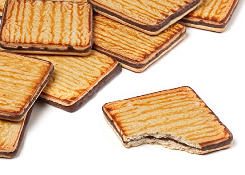 BJORG - Biscuits Fourrés Au Chocolat Noir Bio - Aux Céréales Complètes Et Sucres Non-Raffinés - 225 G (Lot de 2)