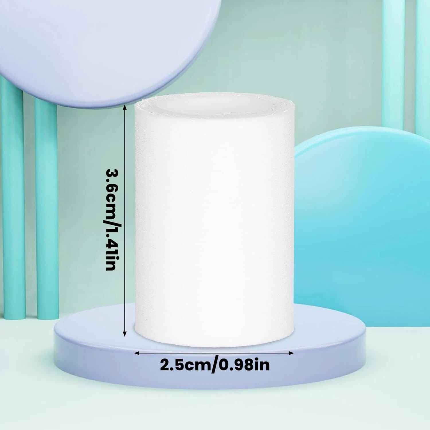 6 Pcs Faucet Filter Purifier Replacement for Bathroom Sink Kitchen Sink with PP Cotton Faucet Extender Faucet Water — view 2