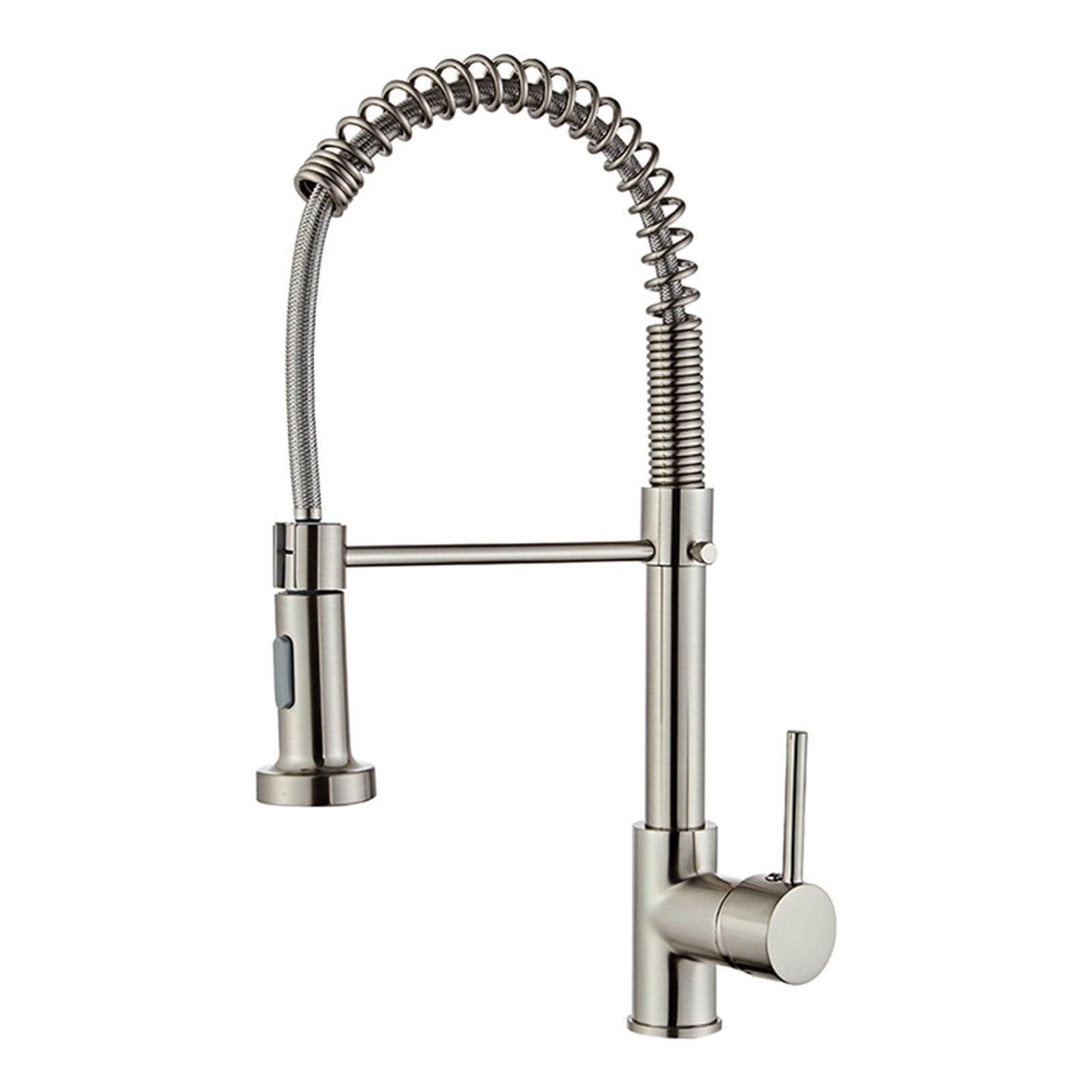 ZQFHSX Pull-Down Kitchen Faucet with Dual-Mode Waterfall and Versatile Sprayer, Easy Installation for Modern Bathroom &