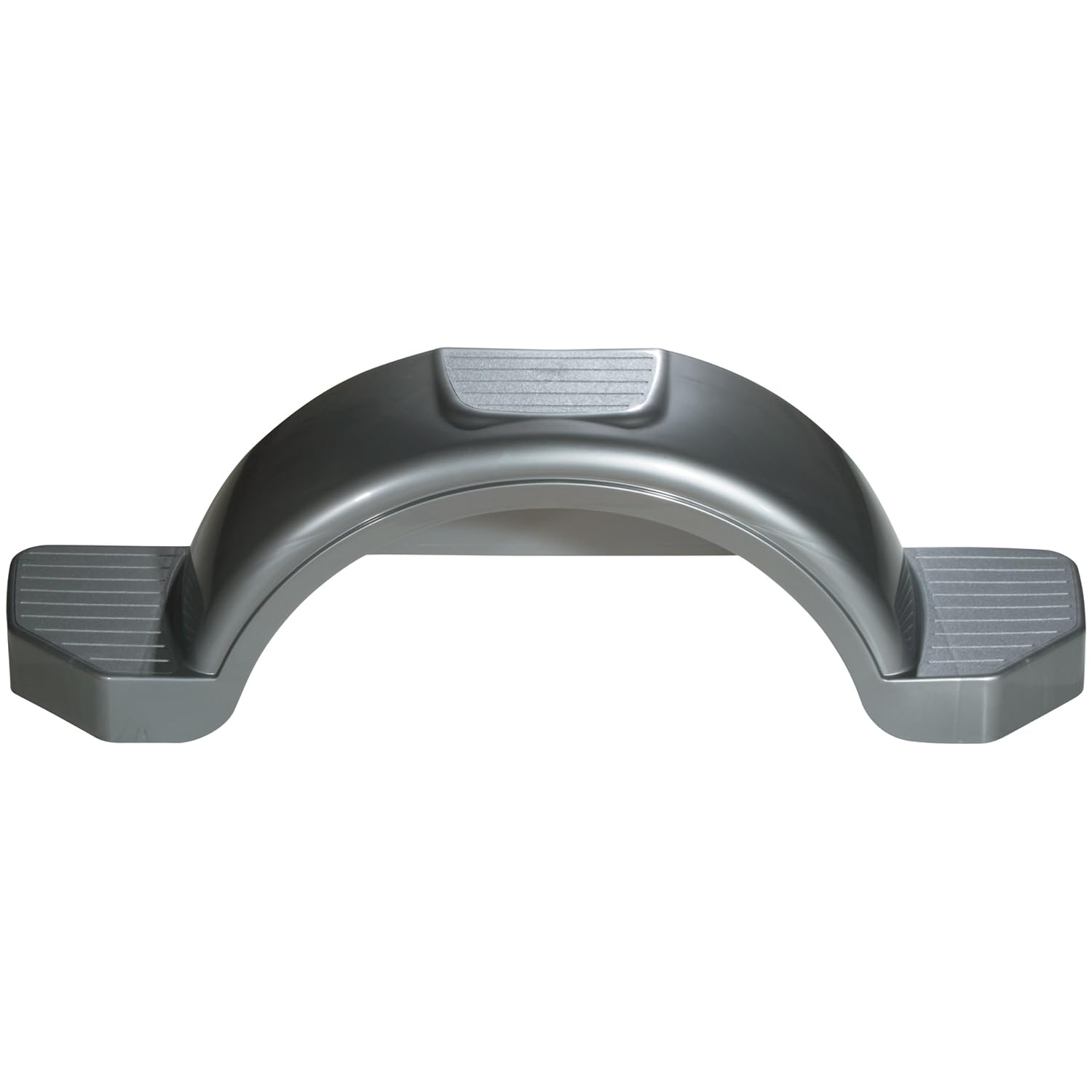 Fulton Plastic Trailer Fender, 15-Inch Tire Size, Silver