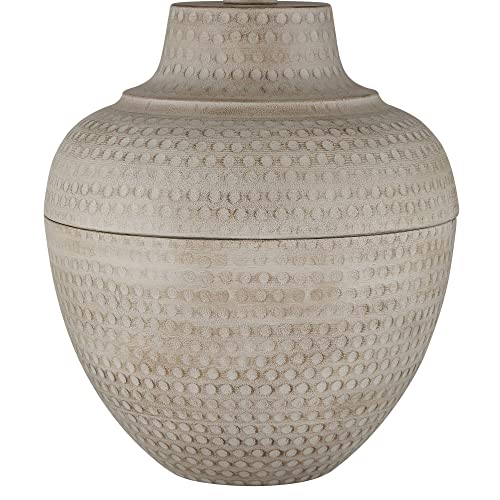 Lámpara de Mesa Brighton 27.25" beige metal y tela miniatura 6