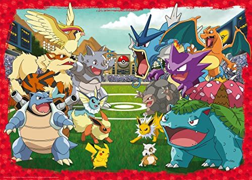 Ravensburger 1000 Piece Pokemon Jigsaw Puzzles for Adults and Kids Age 12 Years Up - Showdown, Black, 70.00 cm x 50.00 cm - Image 2