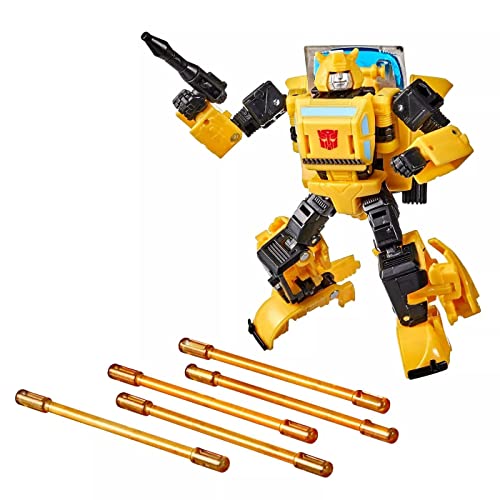 Hasbro Transformers Buzzworthy Bumblebee War for Cybertron Deluxe Origin Bumblebee (F1623), Multi_color, 4.5-Inch - Image 3