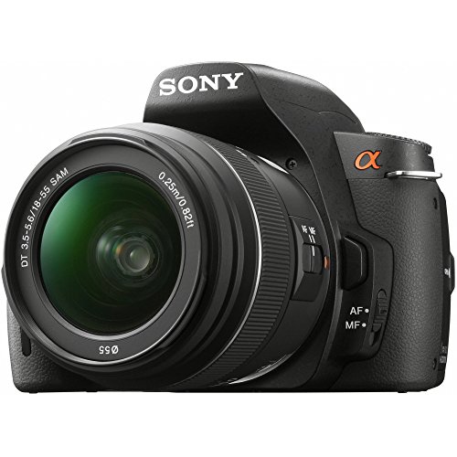 Sony α DSLR-A390L + DT 18-55mm Kit d'appareil-Photo SLR 14.2MP CCD (Dispositif à Transfert de Charge) 4592 x 3056 Pixels Noir