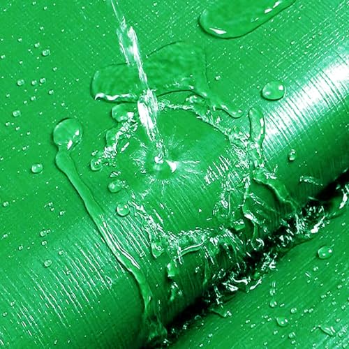 Lona impermeable exterior 150x260 toldo multiusos resistente desgarros para piscina verde 5
