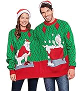double headed christmas sweater
