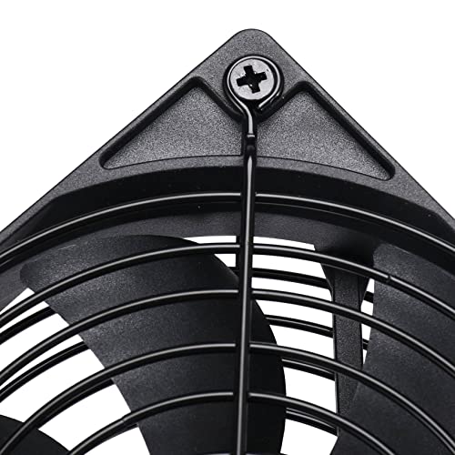 Hopbucan Dual 120mm 5V USB Powered PC Router Fans with Speed Controller High Cooling Fan for Router Modem Receiver - Image 2