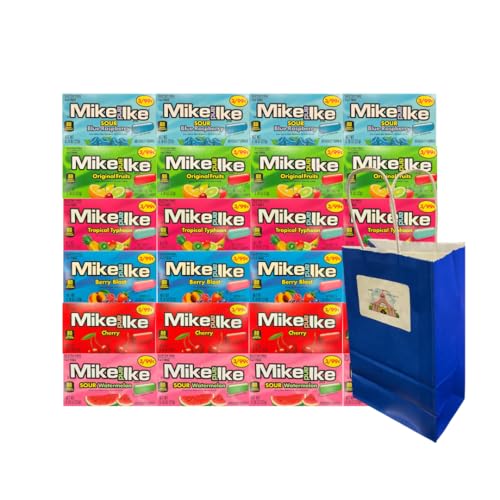 Variety Pack Mike and Ike Candy 24 Pack, 0.78 Oz Each