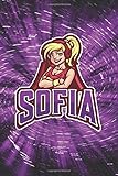 Sofia: Sofia Personalized, Sofia Gifts, Gifts for Sofia, Gamer Girl Accessories, Gaming Logo Gaming Team Funny Birthday Gift for Gamers
