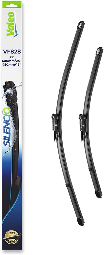 Valeo Silencio 2x Limpiaparabrisas VF828 - Delanteras - 600 mm / 450 mm