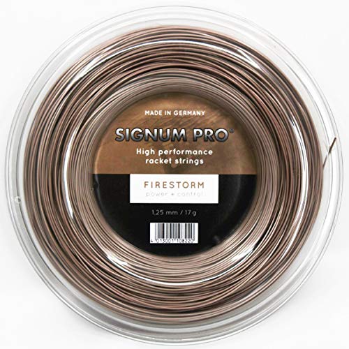 Signum Pro Cordaje Firestorm Bobina 200m 1.25mm, Unisex Adulto, Dorado, 1.25