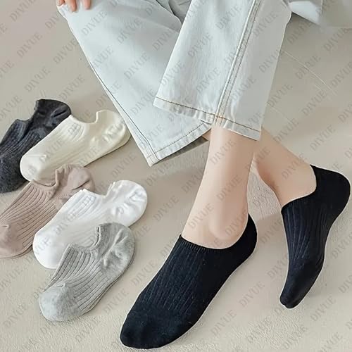 Image of DIVUE Ankle Length Low cut Socks for Men & Women | 6 Pair Multi Color Combo Pack | Soft Cotton Stretch Fabric | Breathable, Sweat Absorbent & Durable | ankle Casual Sports Socks