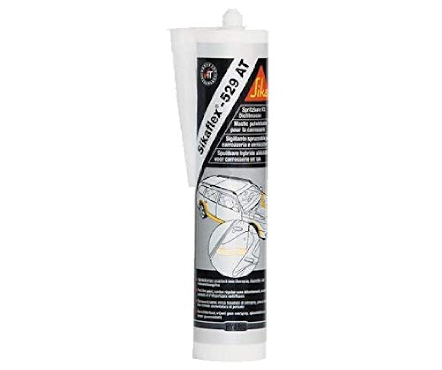 SIKAFLEX 529 AT SILICONE HYBRID CAR BODY SEALANT 290ML BEIG COLOUR CAR AUTO BODY