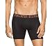 Calvin Klein Men's Underwear Zone Fx Boxer Briefs, Black/Power Orange, Large