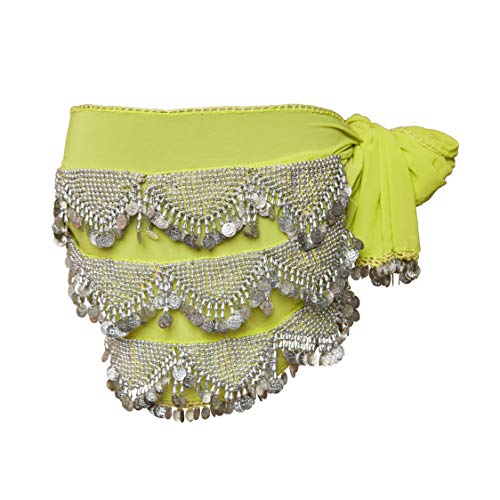 Exotic Hip Scarf with Coins