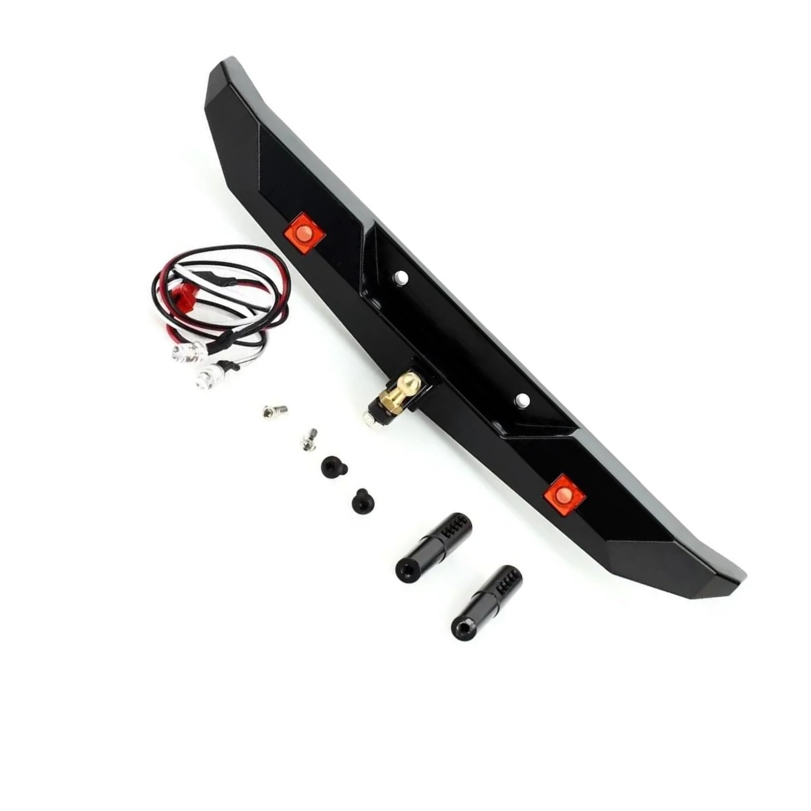 Per TRX4 Per TRX6 Per SCX10 II III PRO Gen8 Gen9 1/10 Paraurti Posteriore Alluminio RC Crawler Auto Aggiornamenti Accessori Componenti RC Ricambi Modellismo
