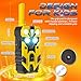 Hornet Transform Toys Walkie Talkies for Kids 2 Pack Robot - 2500FT Range with Cool Light Effects, Birthday Gifts for Boys Girls Ages 3-12, Outdoor Camping Gear, Toddler Toys for Indoor Outside Play