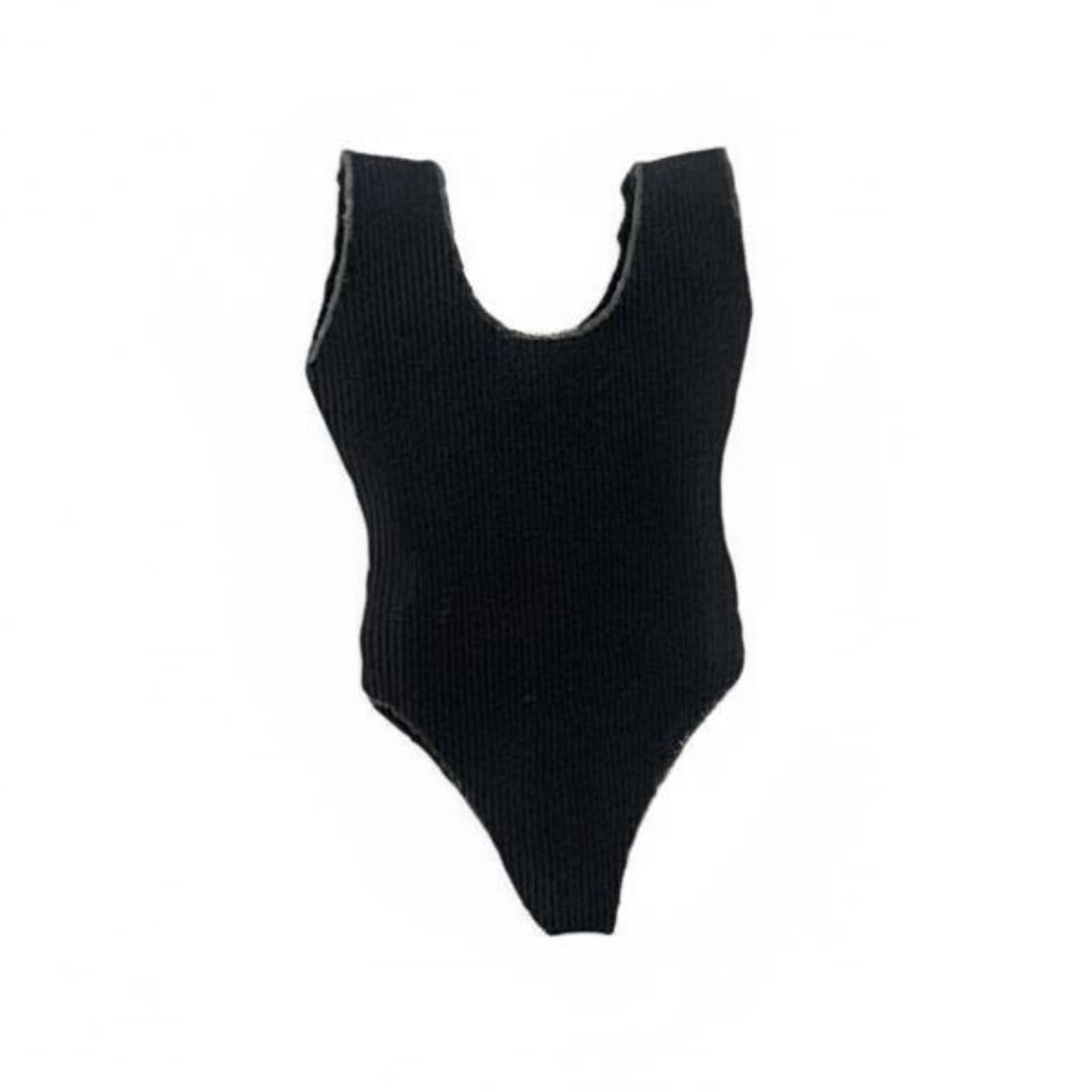 styleheaven High-Leg Cut 1/12 Scale Single-Piece Swimsuit Sleeveless Female Action Figure Bodysuit Form-Fitting 6 Inch Figure Swimsuit Scoop Neck for Customizers, Hobbyists, Toy Photography, Miniatur-picture-49