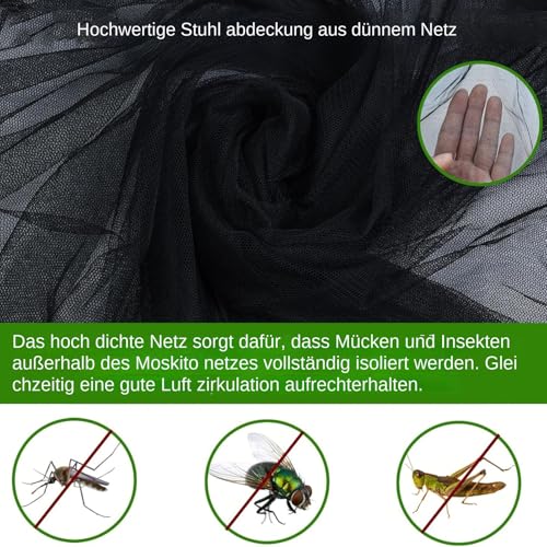 Tente de protection portable moustiquaire de voyage pour camping jardin et randonnée outdoor - 4