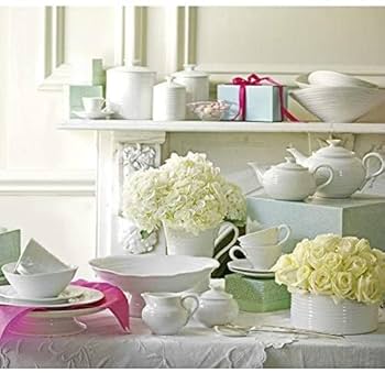 CONRAN ホワイト 深皿 4枚セット Amazon.co.jp: イギリスPortmeirion社ブランドsophie conran