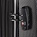 SwissGear 7272 Energie Expandable Hardside Luggage with Spinner Wheels and TSA Lock, Black, Carry-On 19-Inch