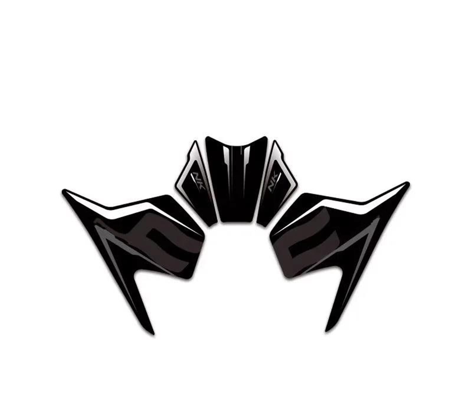 Motorcycle Tank Pad Protector Leather Frosting Sticker Decals Accessories for CFMOTO 450NK 450 NK Tank Sticker(Color2)