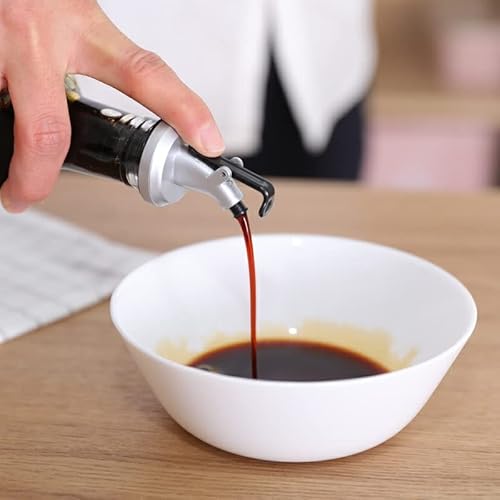 5Pcs Oil Sprayer, Drip Wine Pourers Liquor Dispenser, Leak-Proof Nozzle Abs Lock Sauce Boat Bottle Stopper Of Kitchen Bar Bbq Tool #TOP3