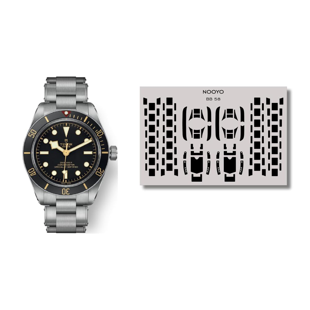 Film de protection pour Tudor Black Bay 58 - Protection pour boîtier, fermoir et bracelet