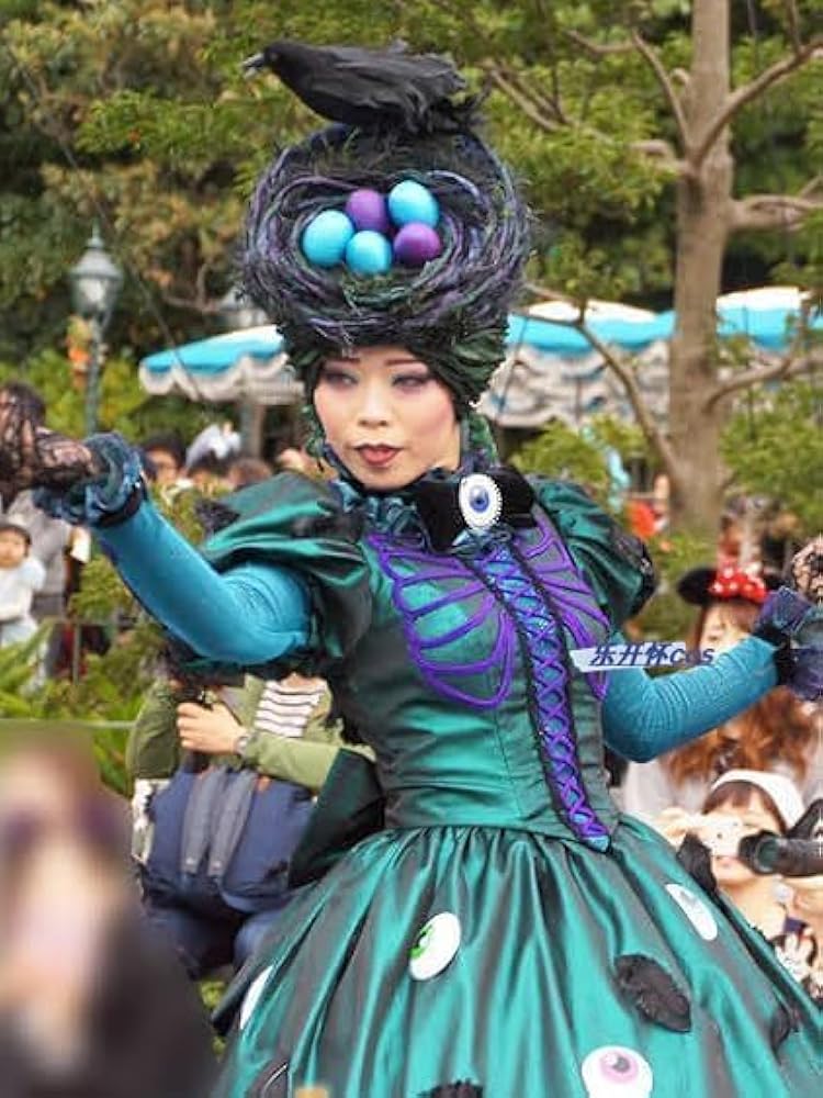 Disney - ディズニー　スプーキーboo スプブ　カラス　ダンサー　目玉ドレス　仮装　衣装 Amazon.co.jp: [ラゾエ] スプーキーBoo パレード スプブ カラス