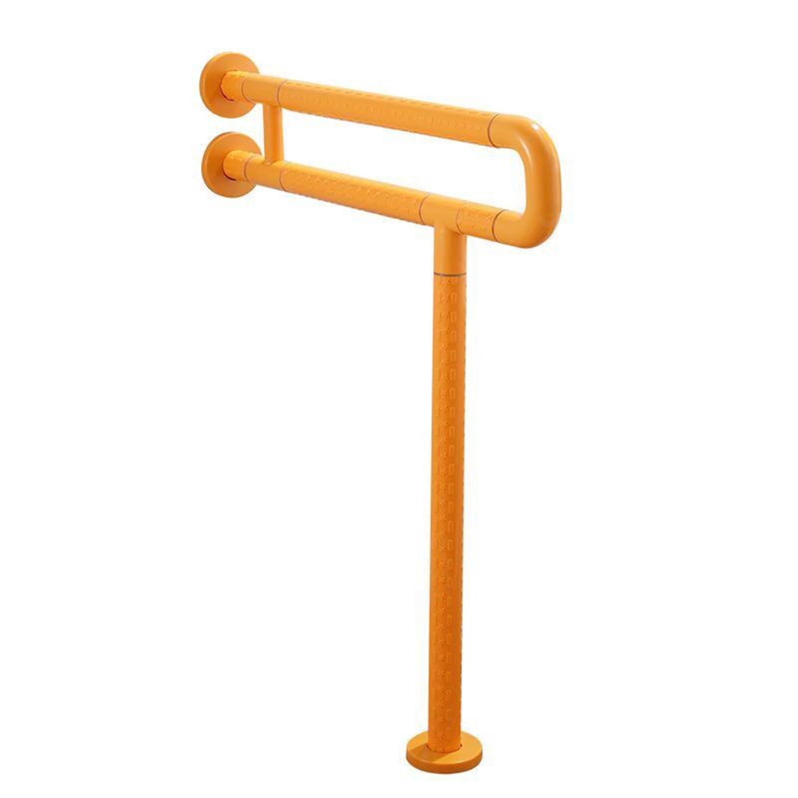 Padgcnor One Color Folding Bathroom Toilet Grab Rail Toilet Handrail Stainless Steel Bathroom Non-Slip Barrier-Free Elderly Disabled Safety Folding Rails