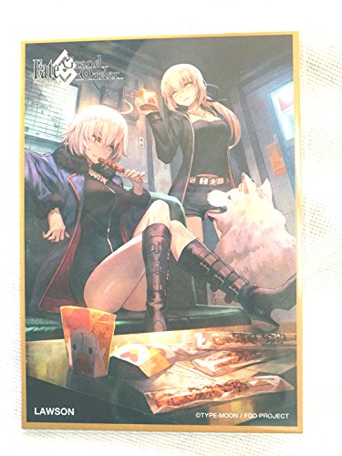 Amazon.co.jp: Fate/Grand Order fgo ローソン ミニ色紙 ジャンヌ