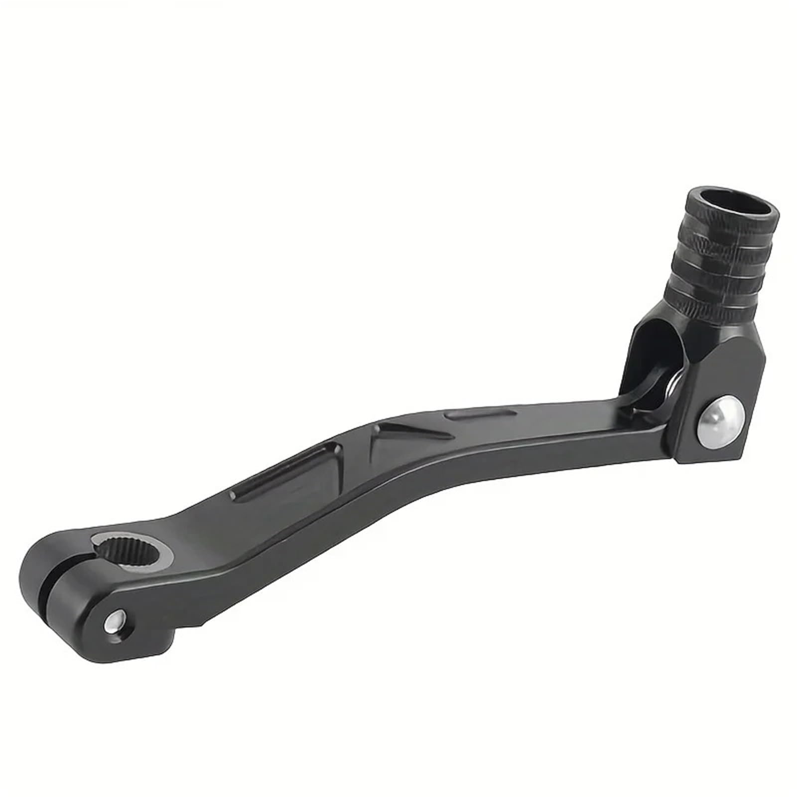 Utysrfgkjlol Black Folding Gear Shifter Shift Lever Cnc Aluminum Gear Fit For Xr50 Xr80 Crf50 Crf70 125Cc Pit Dirt Motorcycle Gear Lever(Black)