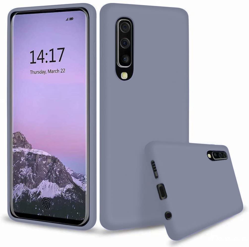 LOXXO® Liquid Silicone Soft Back Cover Case Designed for Samsung Galaxy A50 (Lavender Gray) (B093BTWDV9) Amazon Price History, Amazon Price Tracker