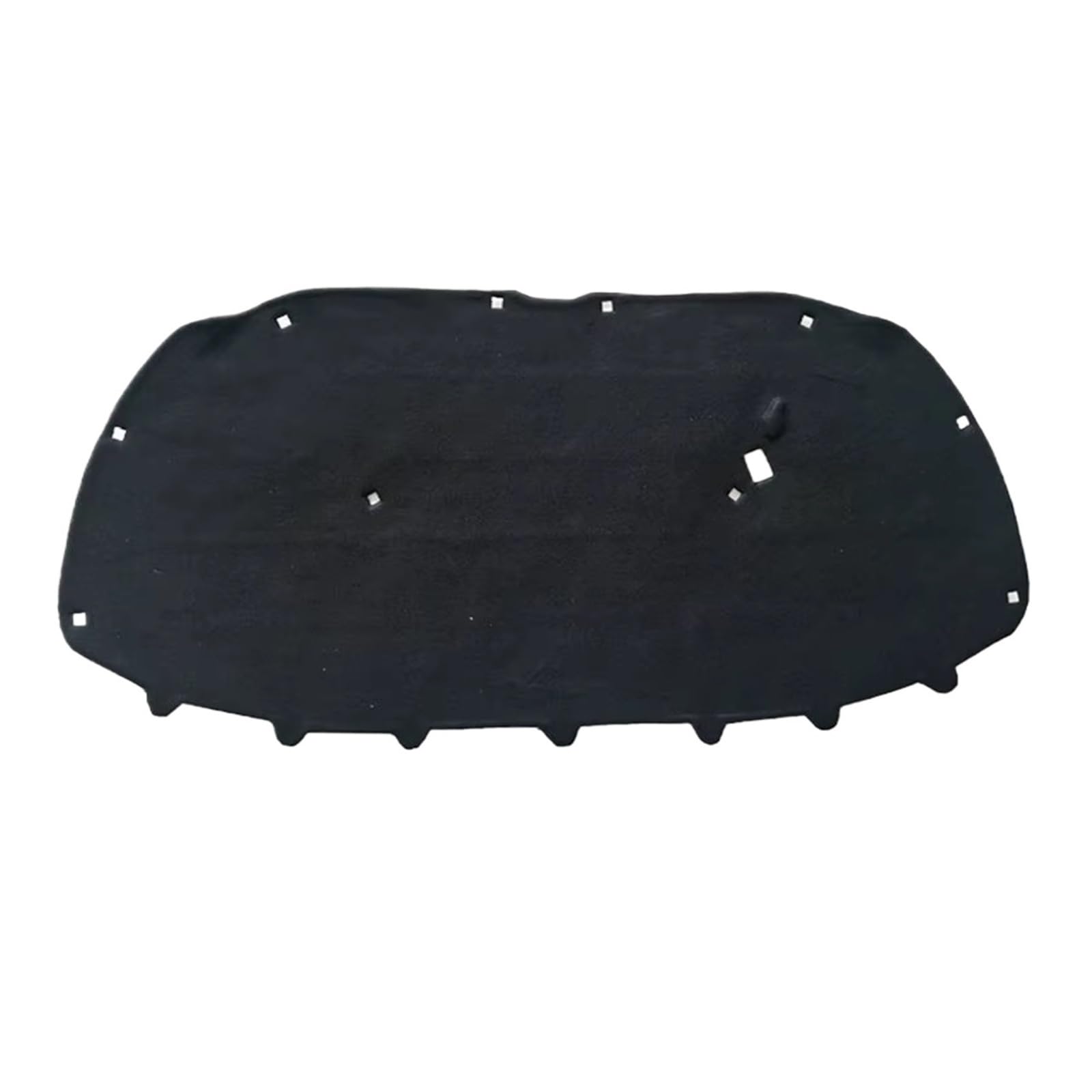 Fdurftar Black Cotton Soundproof Cover For Vw For Polo 2011-2019 Front Hood Engine Sound Insulation Pad Engine Hood Insulation Pad(Black)