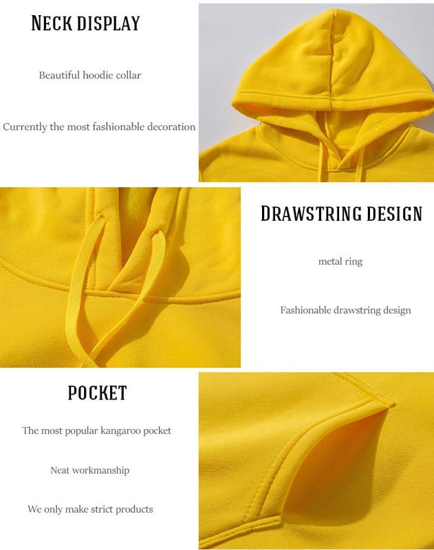 Men's Letter Print Hoodies Long Sleeve Casual Hoodie Sweatshirt Drawstring Pullover Hoodie2