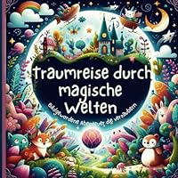 Traumreise durch magische Welten: Dieses einzigartige Buch entführt Kinder in eine Welt ohne Worte, aber voller Magie und Abenteuer, dargestellt durch ... Doppelseiten erstrecken (German Edition) B0CWTC58QX Book Cover