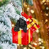 cocker anglais spaniel Material: los adornos están hechos de acrílico