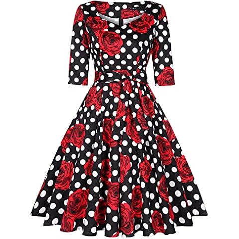 MINTLIMIT 1950s Vintage A-Line Dress Cover
