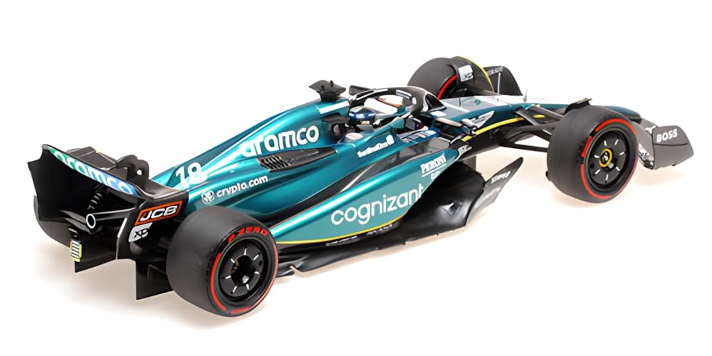 Minichamps 117230318 - Aston Martin AMR23 Lance Stroll Australian GP 2023 - echelle 1/18 - modèle de Voiture